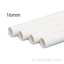 Pipes de conduits électriques de 16 mm PVC